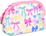 Pretty Bows Oval Cosmetic Bag