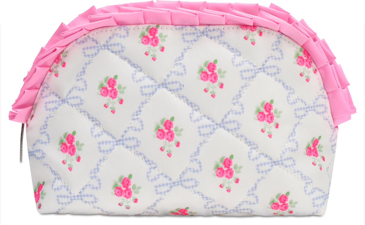 Ditsy Oval Cosmetic Bag