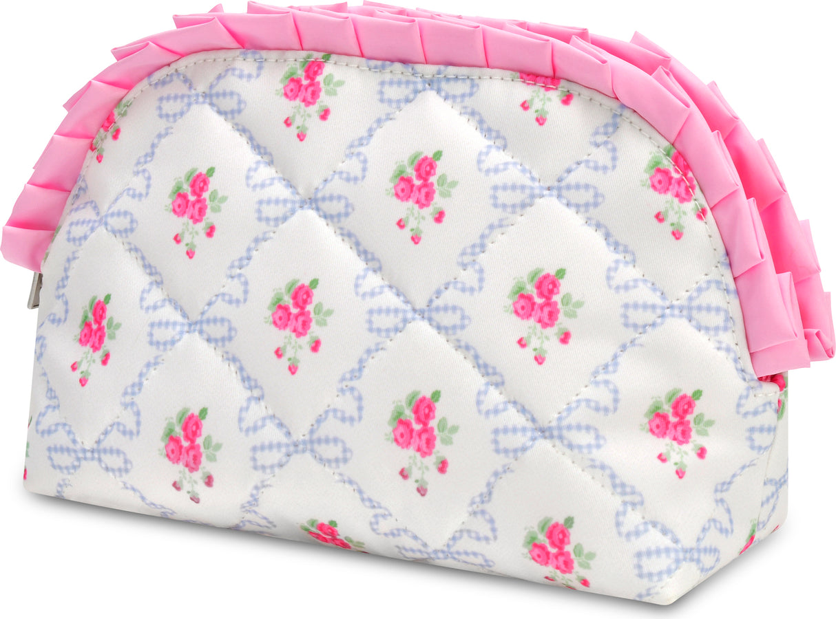 Ditsy Oval Cosmetic Bag