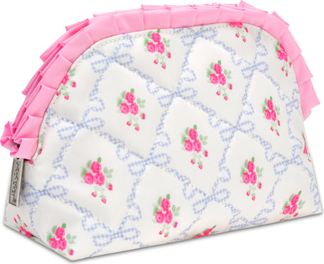 Ditsy Oval Cosmetic Bag