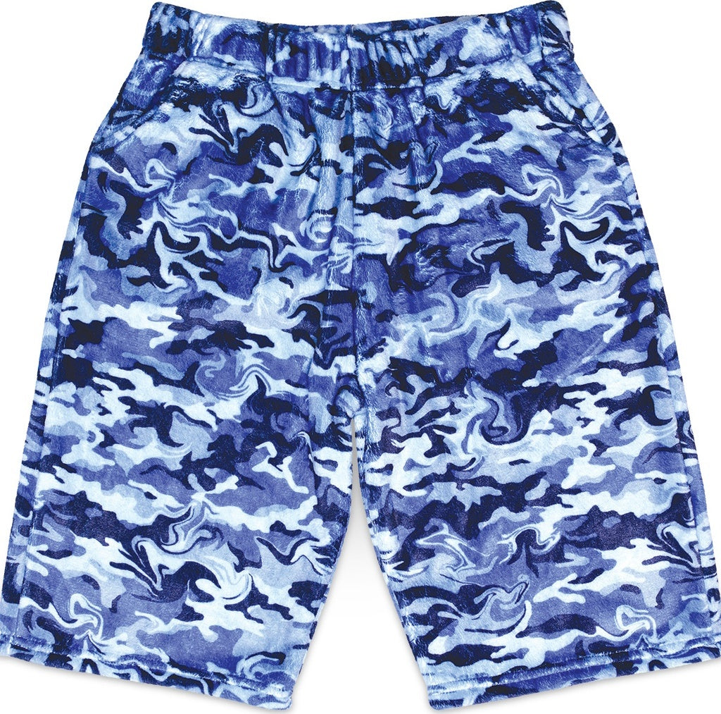 Wild Camo Plush Shorts (assorted sizes)