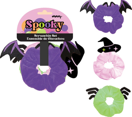 Spooky Scrunchie Set