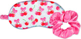 Cheerful Cherries Eye Mask & Scrunchie Set