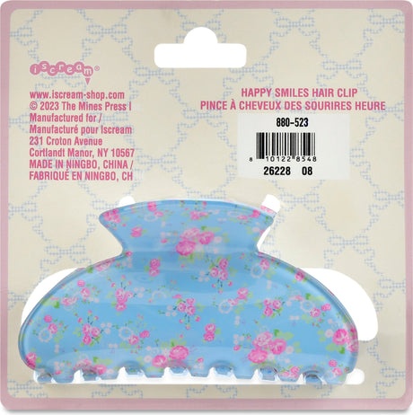 Beautiful Blossom Blue Hair Clip