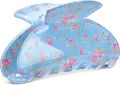 Beautiful Blossom Blue Hair Clip