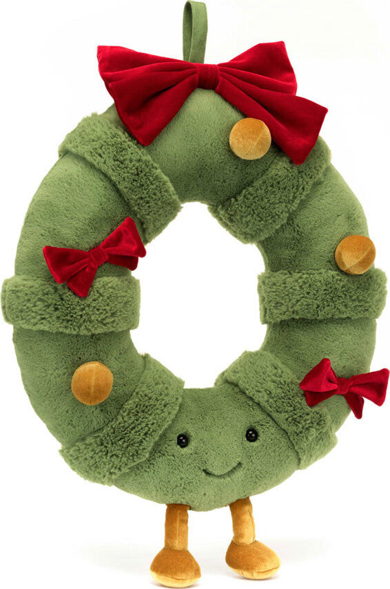 Amuseables Decorated Christmas Wreath