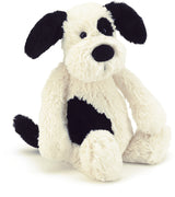 Bashful Black & Cream Puppy Original (Medium)