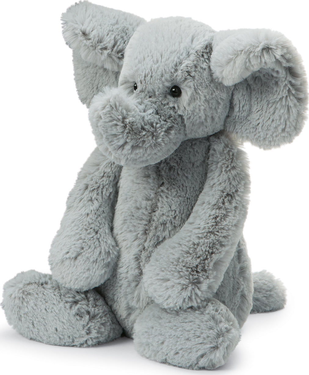 Bashful Grey Elephant Original (Medium)