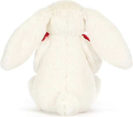 Bashful Red Love Heart Bunny Original