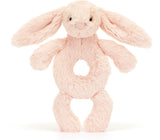 Bashful Blush Bunny Ring Rattle