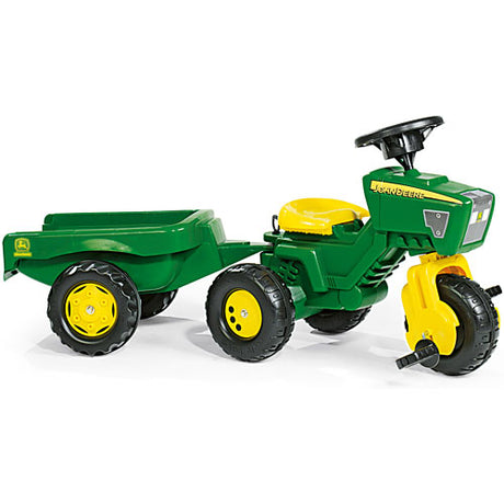 John Deere 3 Wheel Trac w/Trailer