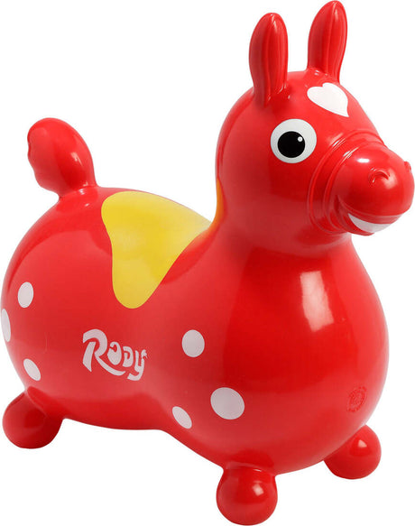 Rody Inflatable Bounce Horse (Red)