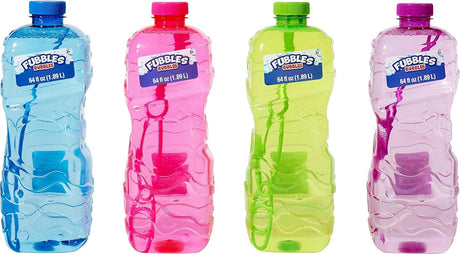 Fubbles Bubble Solution 64 oz (assorted colors)