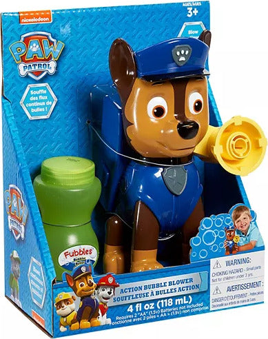 Paw Patrol Action Bubble Blower (Chase)