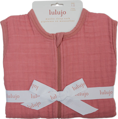 Lulujo Rose Muslin Sleep Sack