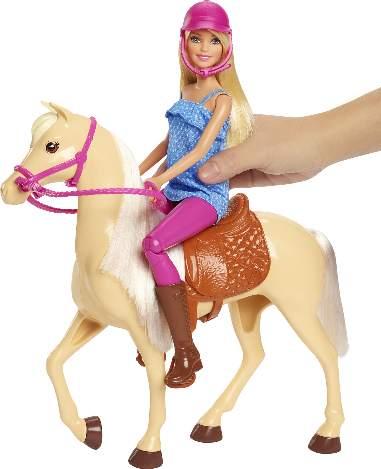 Barbie Doll And Horse