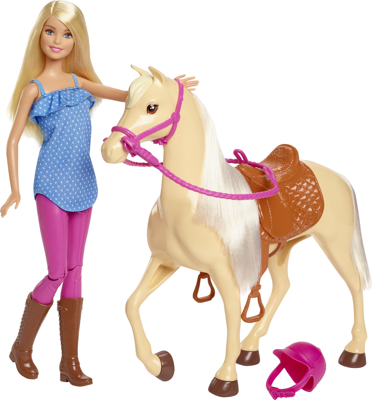 Barbie Doll And Horse