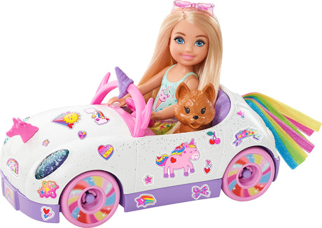 Barbie Chelsea Doll And Car