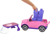 Barbie Big City Big Dreams Big City, Big Dreams Transforming Vehicle Playset Doll car