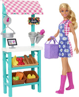 Barbie Farmers Market Playset – Caucasian Doll