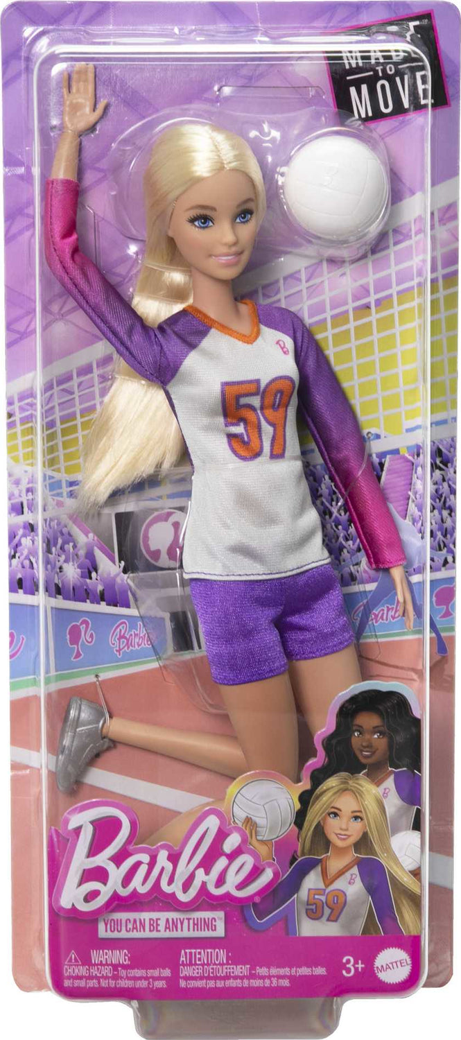 Barbie Made to Move Volleyball Player Doll G. Willikers