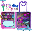 Polly Pocket Dolls Pollyville Resort Roll Away Playset