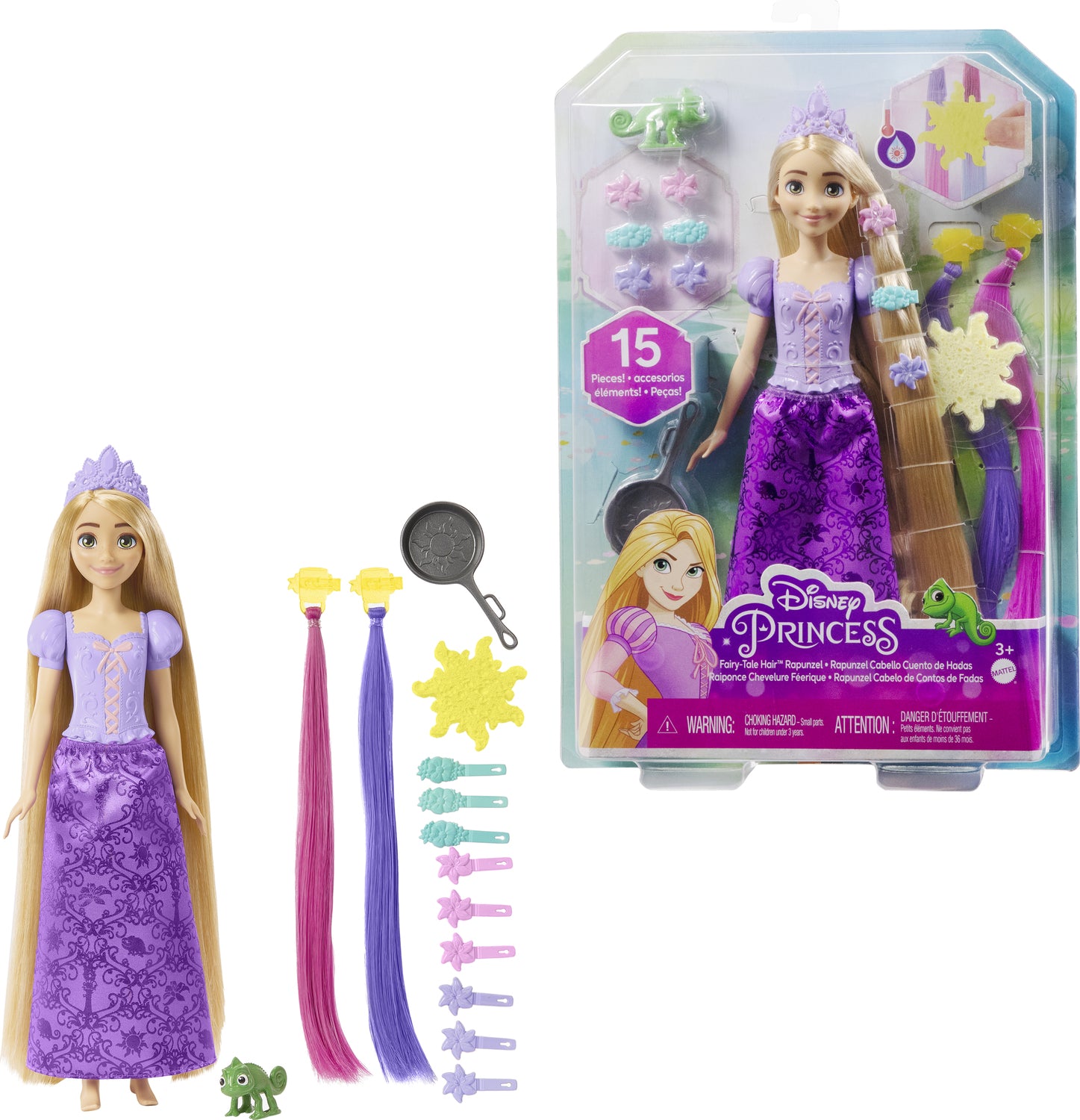 Amazon.com: Disney Princess Rapunzel Doll Playdate 32” Tall