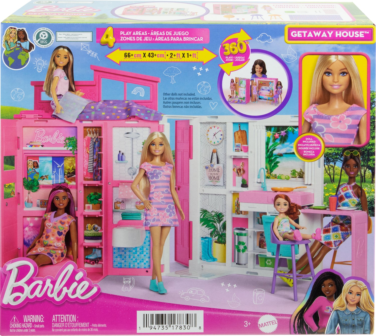 Barbie Getaway House Doll and Playset – G. Willikers