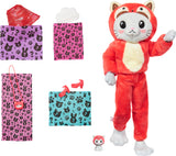 Barbie Cutie Reveal Kitten in a Red Panda Doll