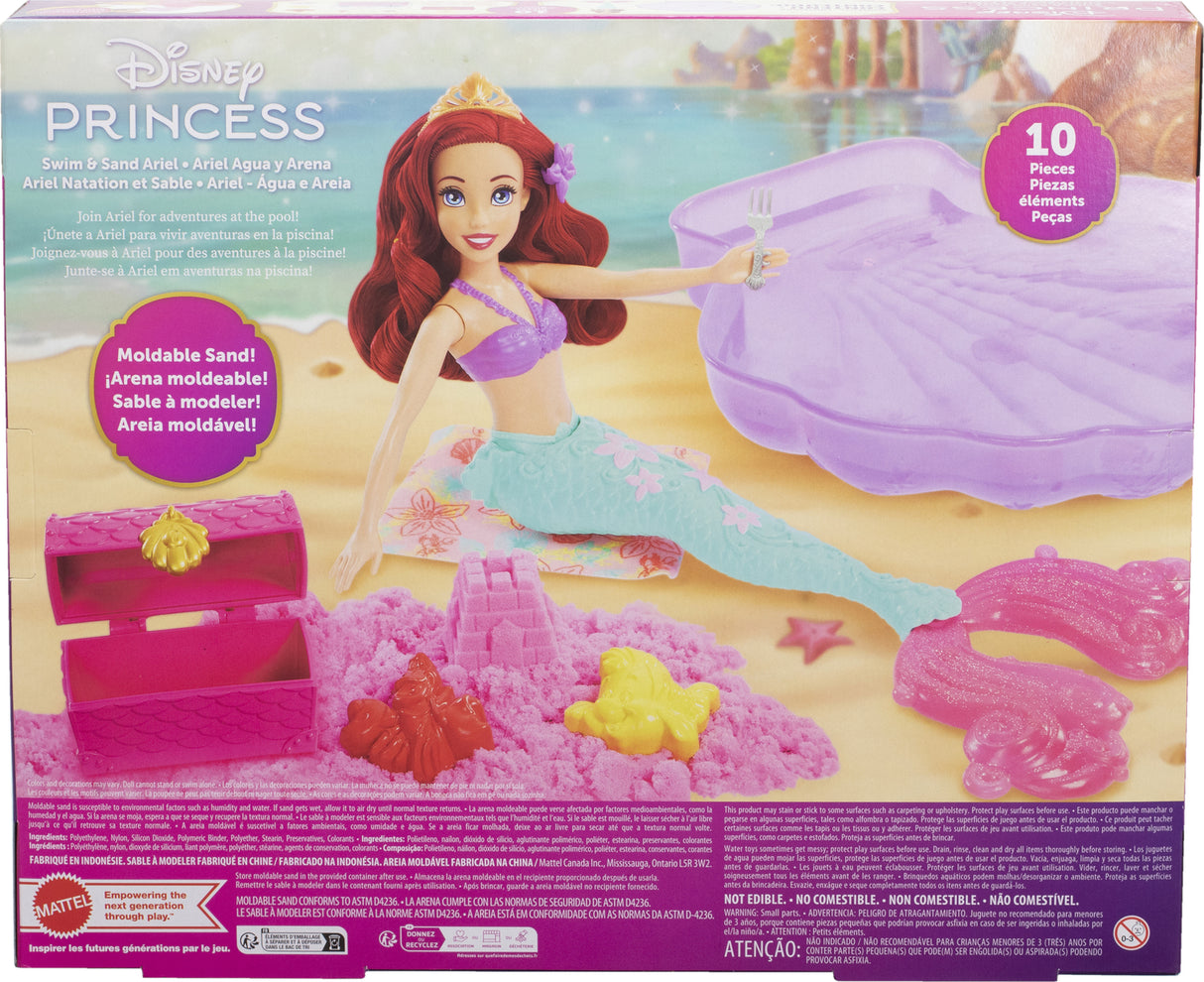 Disney Princess Sand and Swim Ariel Fashion Doll