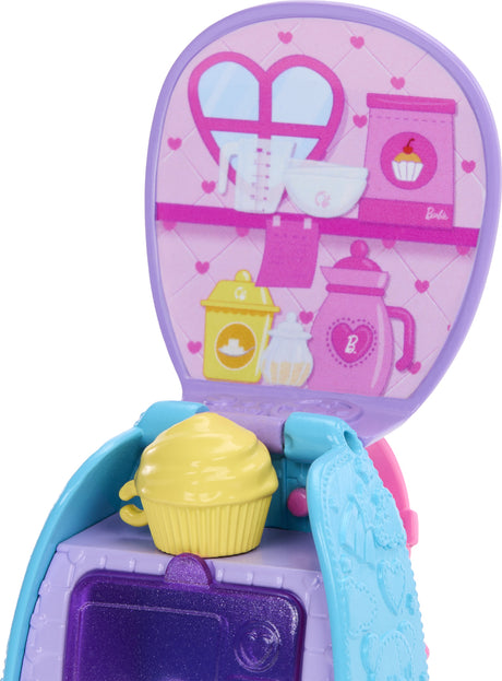 Barbie Chelsea Family & Friends Cupcake Baking Backpack Doll And Accessories