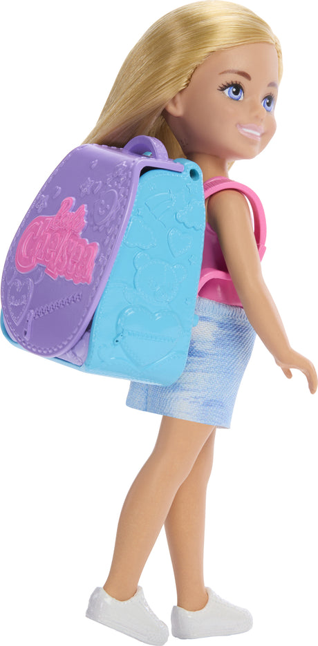 Barbie Chelsea Family & Friends Cupcake Baking Backpack Doll And Accessories
