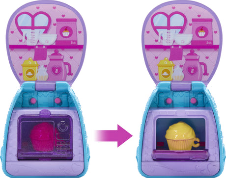 Barbie Chelsea Family & Friends Cupcake Baking Backpack Doll And Accessories