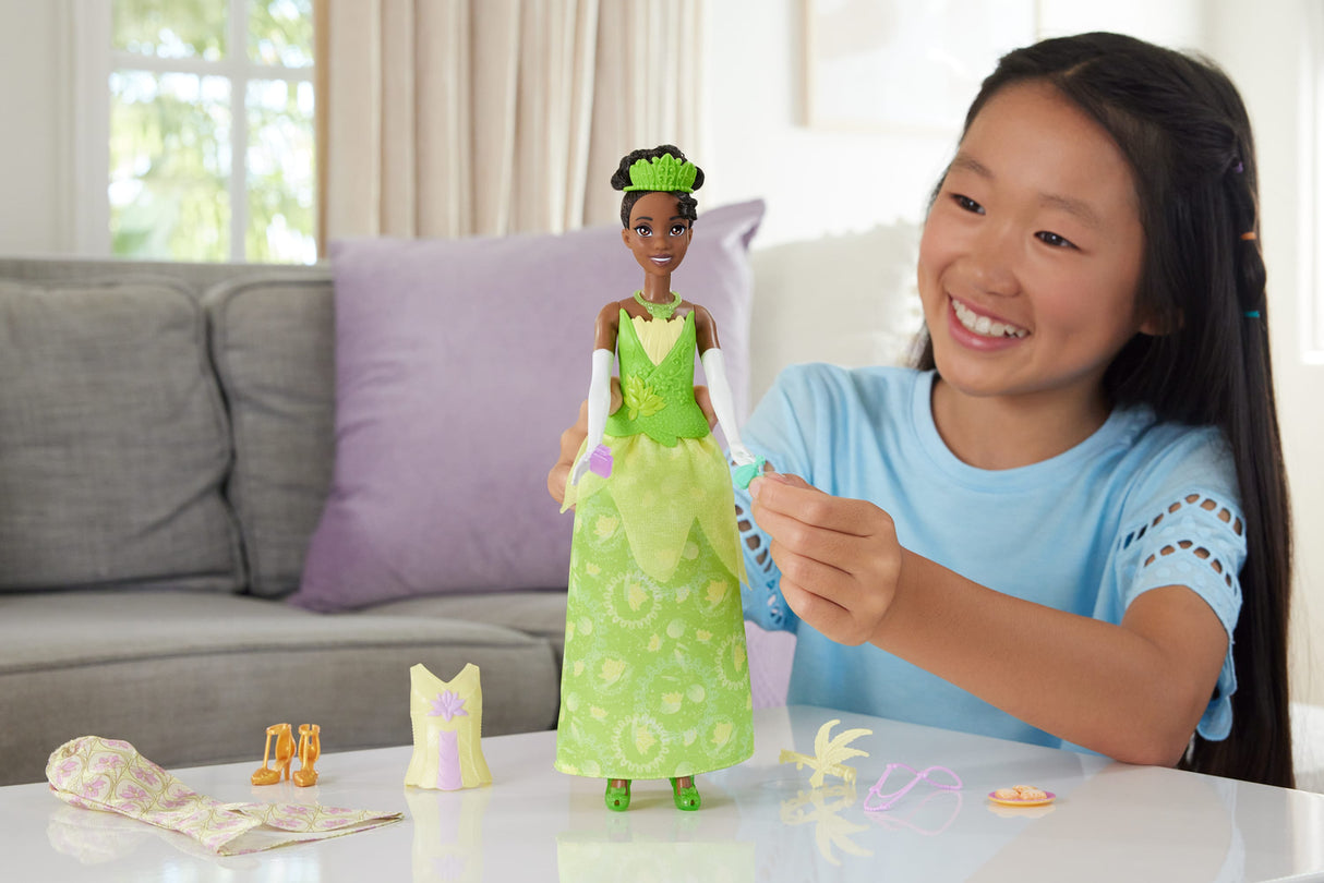 Disney Princess Tiana 2-in-1 Stories Fashion Doll