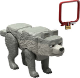 Minecraft Dennis the Wolf Action Figure & Accessories, 3.25-inch Toy Set Inspired by A Movie