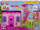 Barbie Chelsea Family & Friends Pop-Up House Playset & Doll