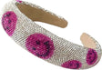 Smiley Face Crystal Headband