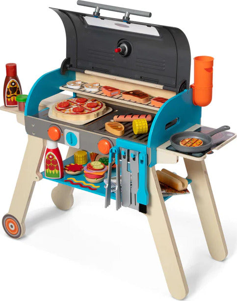 Deluxe Grill & Pizza Oven Playset