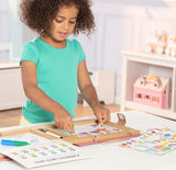 Natural Play: Play, Draw, Create Reusable Drawing & Magnet Kit - Princesses