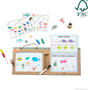 Natural Play: Play, Draw, Create Reusable Drawing & Magnet Kit - Ocean