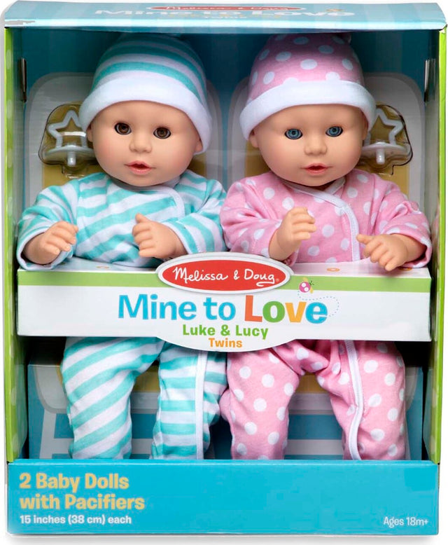 Mine to Love Twins Luke & Lucy Dolls