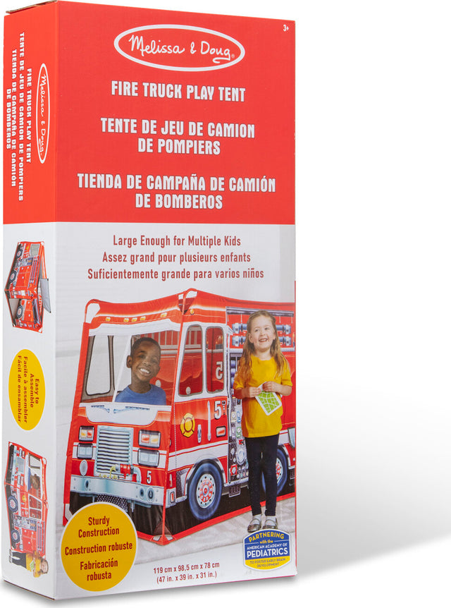 Fire Truck Play Tent