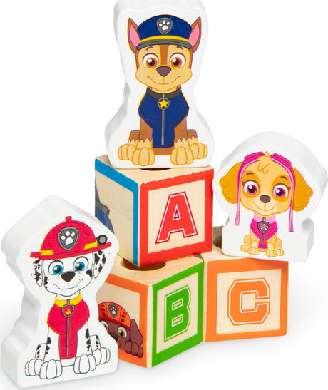 Paw Patrol Wooden ABC Block Truck