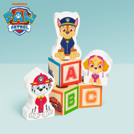 Paw Patrol Wooden ABC Block Truck