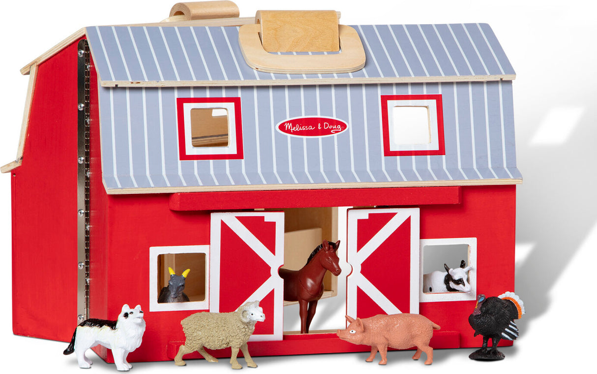 Wooden Fold & Go Barn