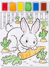 Farm Animals Paint with Water Kids' Art Pad