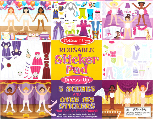 Reusable Sticker Pad - Dress-Up