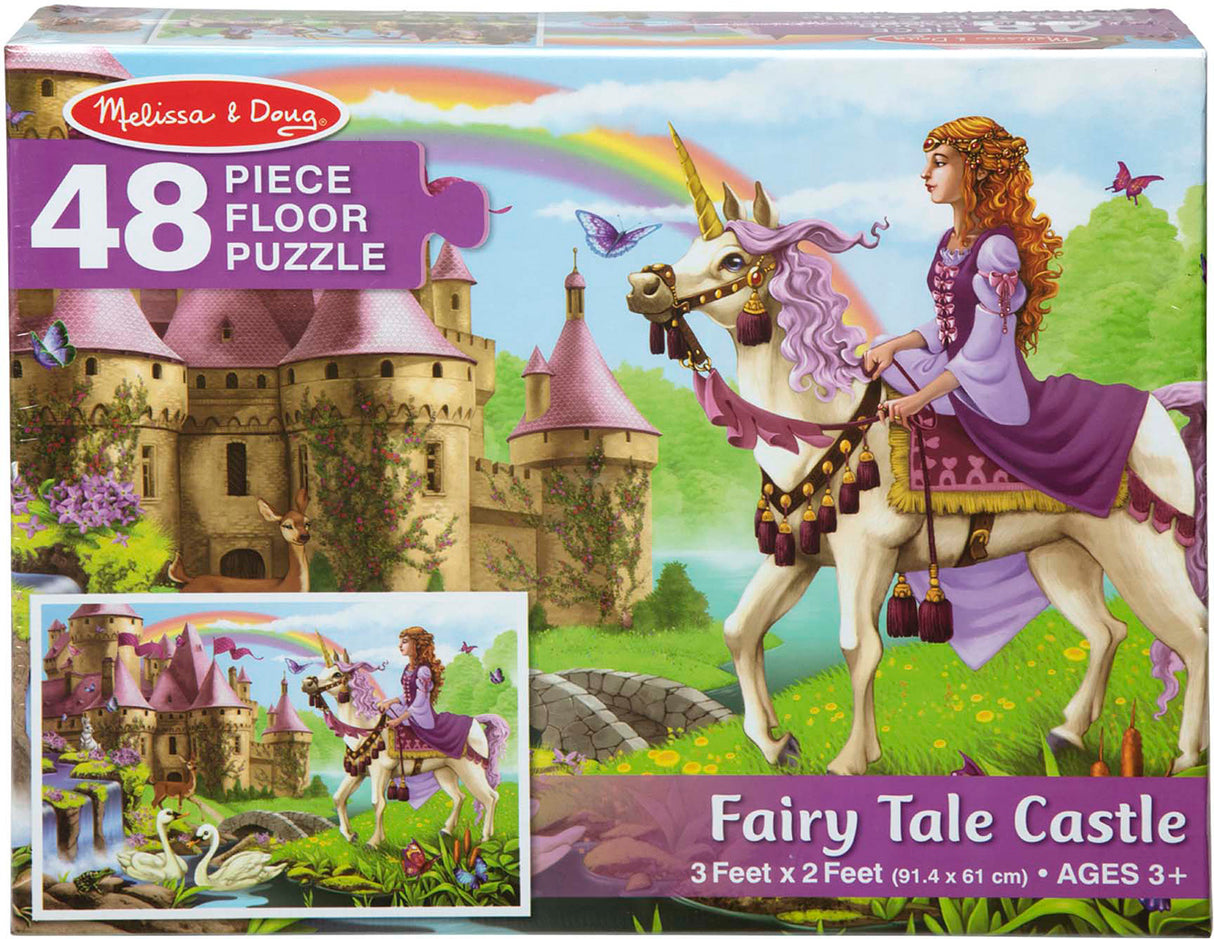 Fairy Tale Castle Floor Puzzle - 48 Pieces