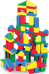 100 Piece Wood Blocks Set