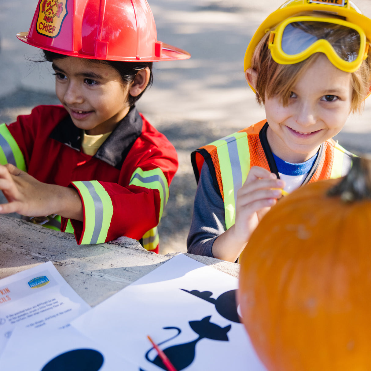 Construction Worker Role Play Costume Set